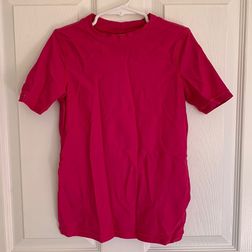 Girls Primary Short Sleeve Rash Guard